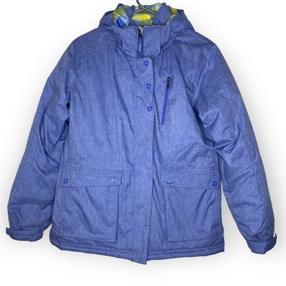 L.L. Bean Girls Hooded Winter Coat XL - Picture 1 of 7